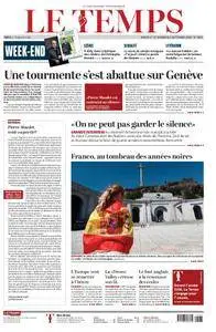 Le Temps - 01 septembre 2018