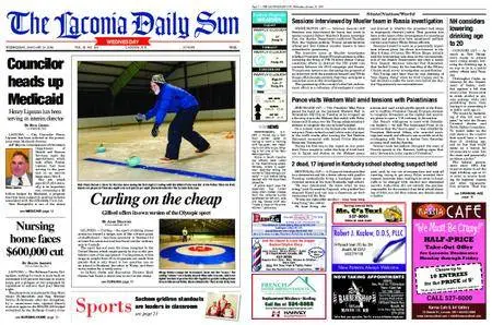 The Laconia Daily Sun – January 24, 2018
