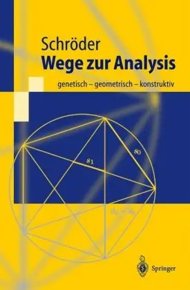 Wege zur Analysis: genetisch - geometrisch - konstruktiv (Springer-Lehrbuch) (German Edition) (Repost)