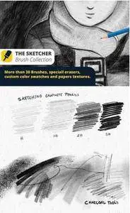 CreativeMarket - The Sketcher Collection Brushes