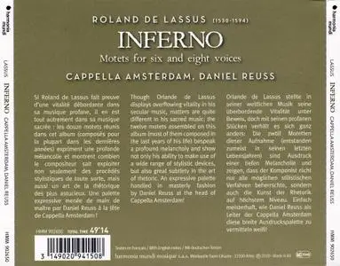Daniel Reuss, Cappella Amsterdam - Roland de Lassus: Inferno (2020)
