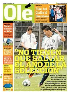 Diario Ole - 29 de Julio 2011