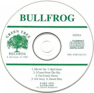 Bullfrog - s/t (1976) {1995 Green Tree}