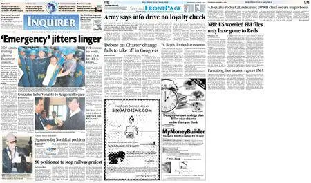 Philippine Daily Inquirer – October 12, 2005