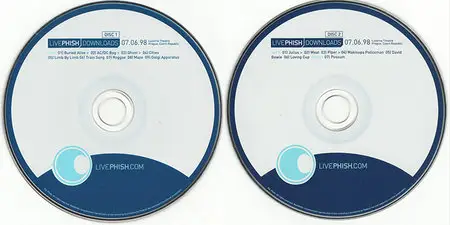 Phish - 07.06.98 Lucerna Theatre, Prague (2008)