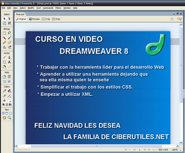 Videotutorial de Macromedia Dreamweaver 8