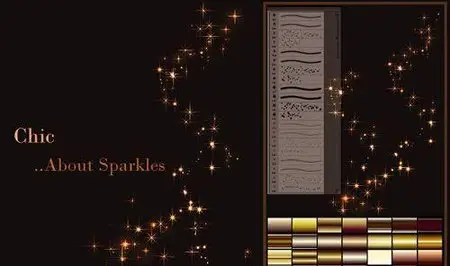 Chic Sparcles Brushes