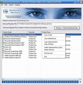 Backup Key Recovery 1.1.4