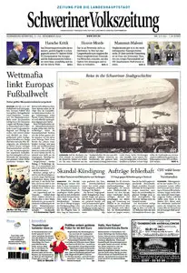 Schweriner Volkszeitung 21/22.11.2009 (Ausgabe Stadt Schwerin)