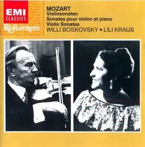W.A. Mozart · Complete Violin Sonatas · Lili Kraus  & Willi Boskowsky (1954-55) [6 CDs]  [Re-Up]