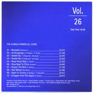 Charlie Parker Records: The Complete Collection, Vol. 26 - The Charlie Parker All Stars (2012 CP Records 233193/26 rec 1949}
