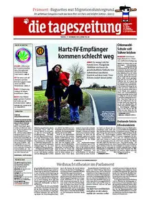 Tageszeitung TAZ vom 17 Dezember 2010