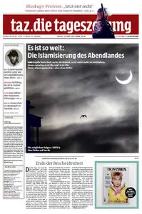 Tageszeitung TAZ vom 20 Maerz 2015