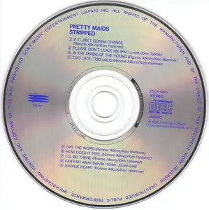Pretty Maids - Stripped (1993) [Japanese Ed.]