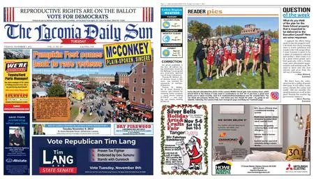 The Laconia Daily Sun – November 01, 2022