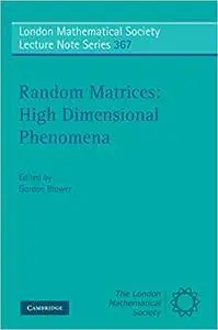 Random Matrices: High Dimensional Phenomena (Repost)