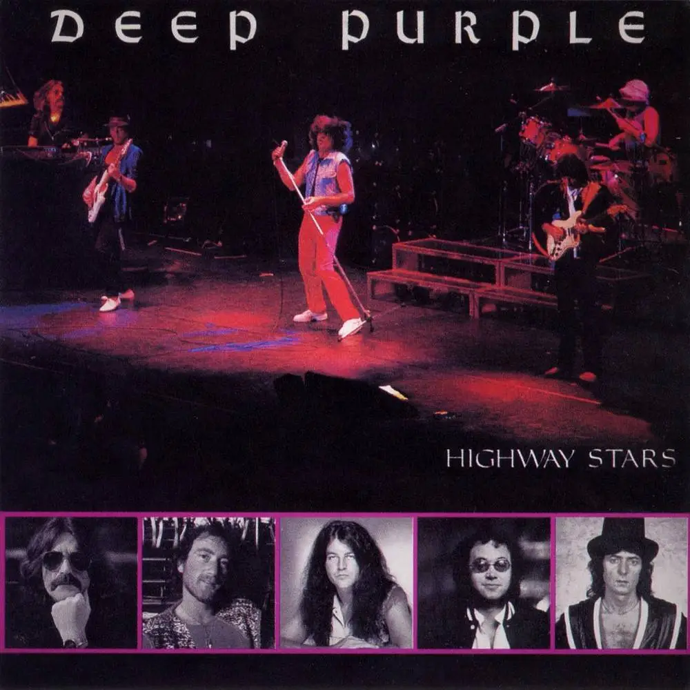 Deep purple star