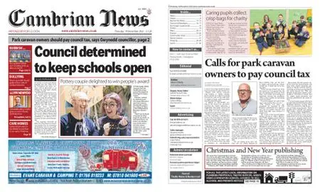 Cambrian News Arfon & Dwyfor – 17 December 2021