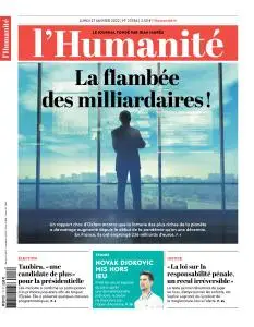 L’Humanite - 17 Janvier 2022