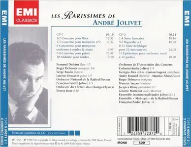 André Jolivet - Les Rarissimes de André Jolivet (Soloists - ORNF - OTCE - Jolivet)