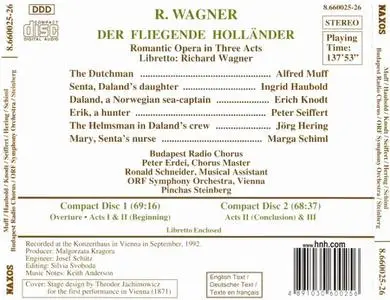 Pinchas Steinberg, ORF Symphony Orchestra, Vienna - Richard Wagner: Der fliegende Holländer (1993)