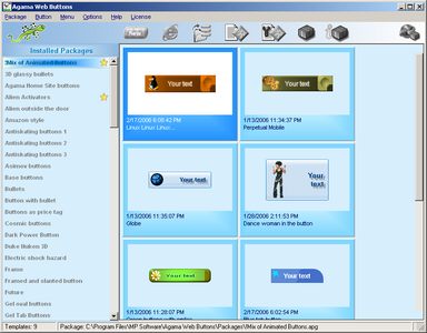 Agama Web Buttons 2.66