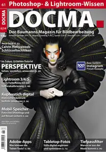 DOCMA - Magazin für professionelle Bildbearbeitung No. 61 - November/Dezember 06/2014