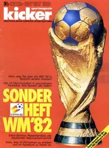 Kicker Magazin Sonderheft Fussball WM 1982