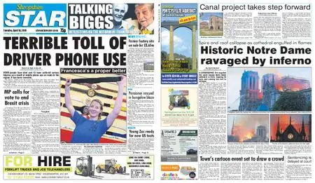 Shropshire Star Shrewsbury Edition – April 16, 2019