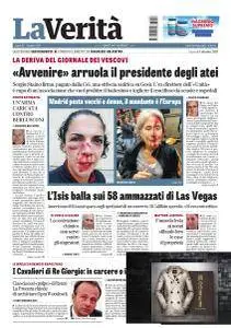 La Verita - 3 Ottobre 2017