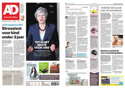 Algemeen Dagblad - Alphen – 15 november 2018