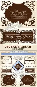Vintage calligraphy