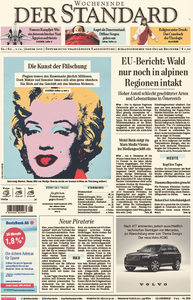 Der Standard vom Samstag, 03. Januar 2015