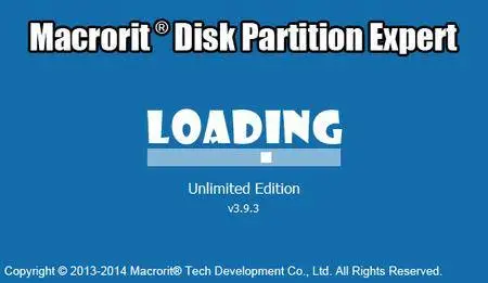 Macrorit Disk Partition Expert 3.9.3 Unlimited Edition + Portable