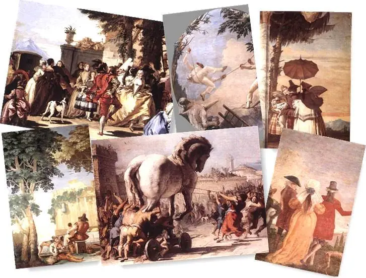 Art by Giovanni Domenico Tiepolo