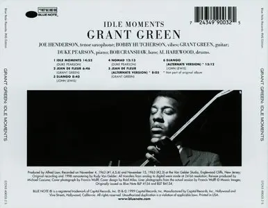 Grant Green - Idle Moments (1963) {1999 Rudy Van Gelder Remaster}