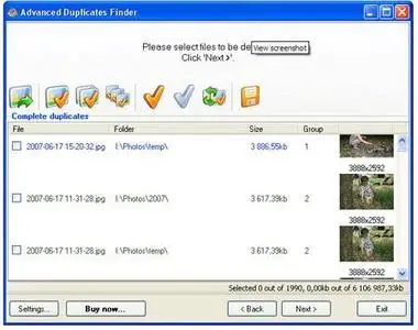 Advanced Duplicate Files Finder v1.4