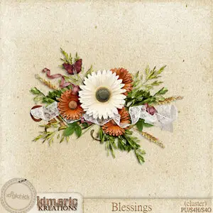 Srap Kit: Here Comes The Sun  & 3 Clusters: Blessings