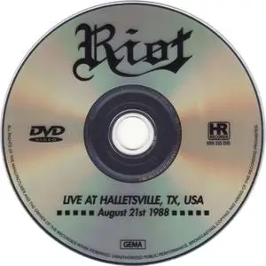 Riot - Archives Volume 3: 1987-1988 (2019)