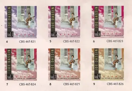 Joe Dassin - L' Integrale CBS Compilation Vol 4-9 (1989)