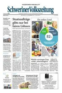 Schweriner Volkszeitung Hagenower Kreisblatt - 29. November 2017