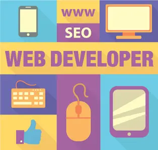 Web Developer Icons Vector Set
