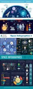 Vectors - Space Infographics 2