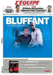 L'Equipe du Vendredi 31 Juillet 2015