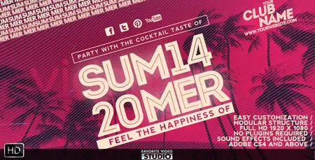 Summer Music Event  - Project for After Effects (VideoHive)