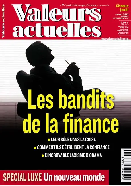 Valeurs Actuelles N° 3913 du 24 au 30 Novembre 2011