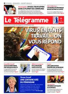 Le Télégramme Dinan - Dinard - Saint-Malo – 14 mars 2020