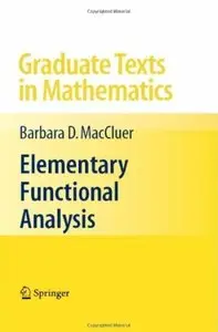 Elementary Functional Analysis [Repost]