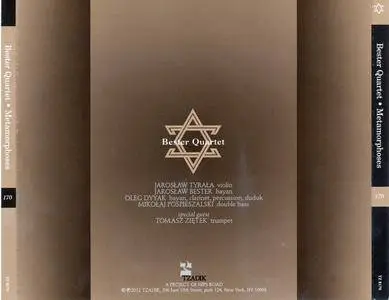 Bester Quartet - Metamorphoses (2012) {TzadiK TZ 8170}