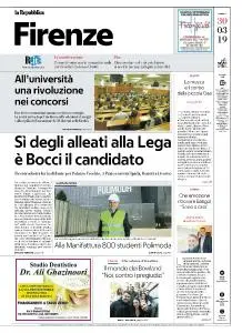 la Repubblica Firenze - 30 Marzo 2019